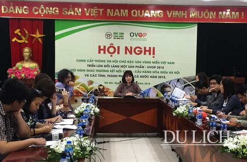 Phó Giám đốc HPA Nguyễn Thị Mai Anh cung cấp thông tin với báo chí tại Hội nghị